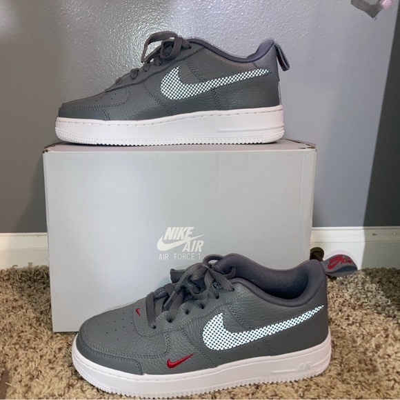 Air Force 1 Smoke Grey Size 7y - Picture 9 of 10